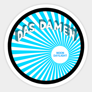 noon daylight artwork Sticker